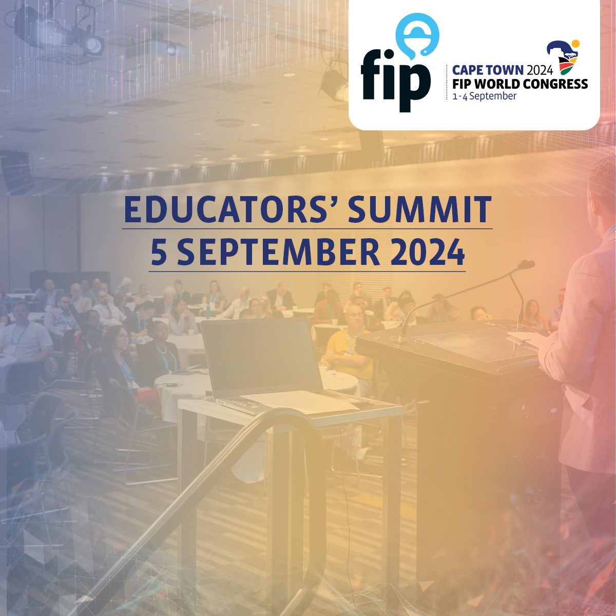This special side session on 5 Sept after the FIP congress in #CapeTown will offer academicians, educators, trainers, & mentors a chance to celebrate our sector and discuss important determinants of pharmacy education and more. shorturl.at/zRU18