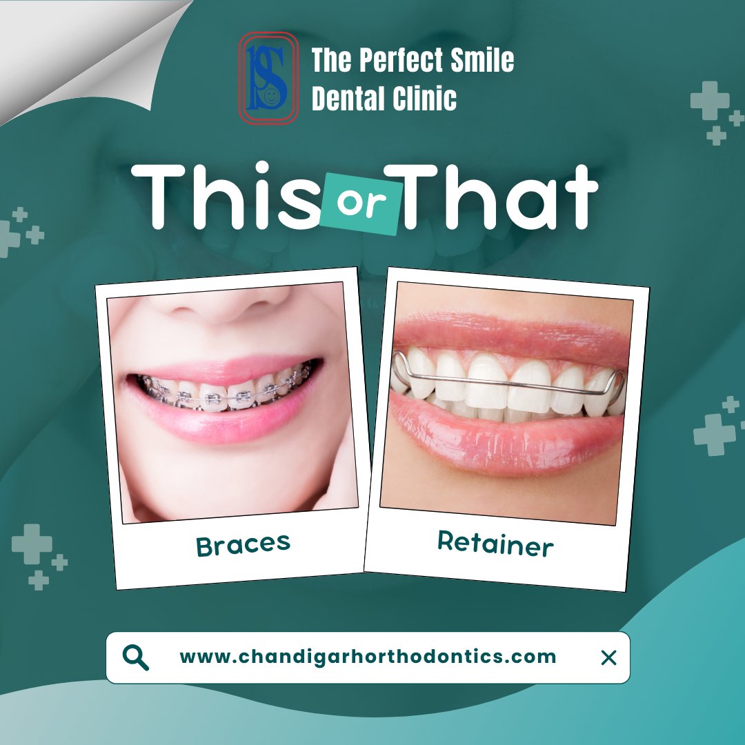 Choosing between braces and retainers? Both are effective in straightening your smile, but it depends on your specific needs. Consult our experts at The Perfect Smile Dental Clinic to find the best option for you!
#BracesOrRetainers #OrthodonticOptions #PerfectSmile