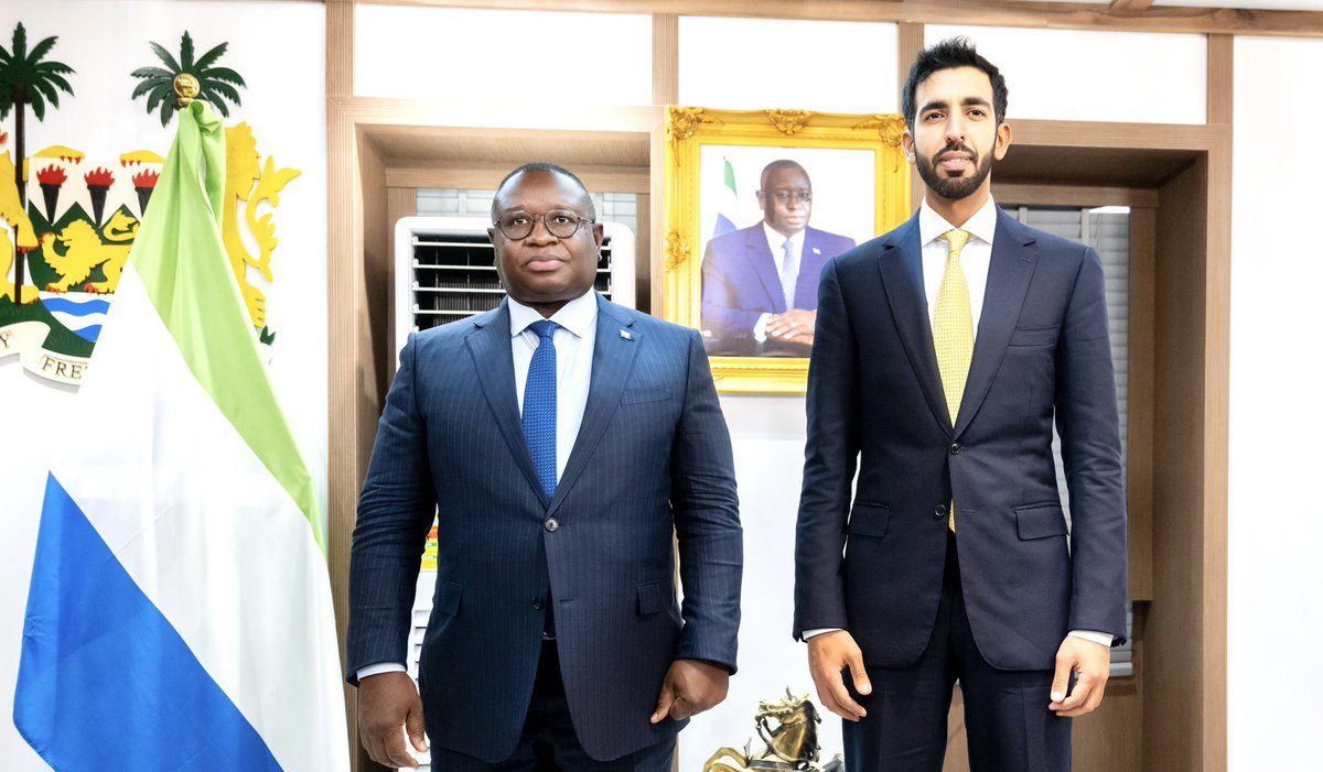 Sierra Leone and the UAE Deepen Their Diplomatic Ties His Excellency President Julius Maada Bio cordially welcomed His Excellency Sheikh Shakboot Nahyan Al Nahyan, the Minister of State in the Ministry of Foreign Affairs of the United Arab Emirates. The meeting was to continue…