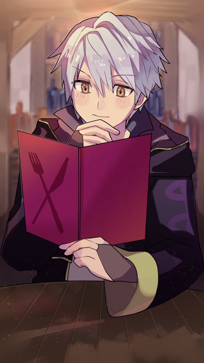 軍師にご飯を奢りたい(過去絵)