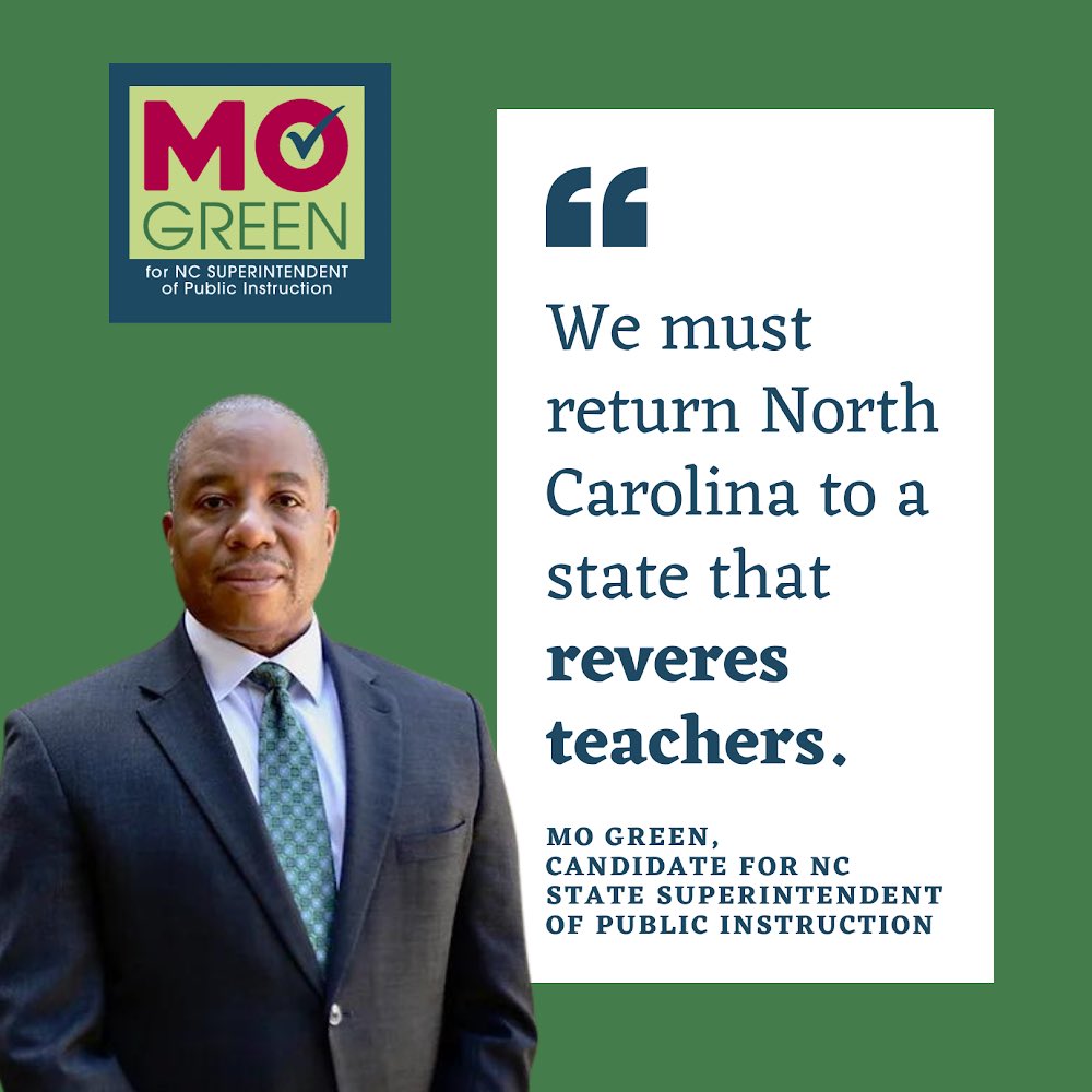 Mo Green for NC tweet media