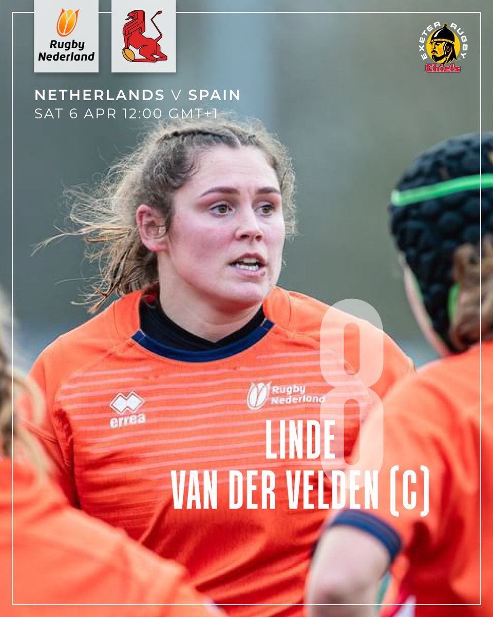 Congratulations to Linde who will be representing the Netherlands this weekend! 👊 She will lead the team out as Captain as they face Spain in Amsterdam 🇳🇱 #JointheJourney | #REC24 | @rugby_europe