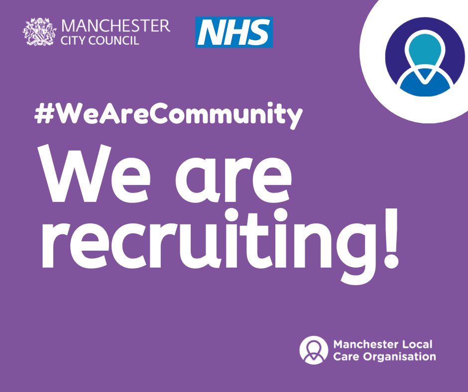 📢 We are recruiting 2x Social Work Team Manager in Central Manchester in Hulme, Moss Side and Rusholme Integrated Neighbourhood Team (INT) and in Ardwick and Longsight INT 🙌 More details and apply here 👉 bit.ly/3VOQzao Closing 24/04 #TeamLCO #WeAreCommunity