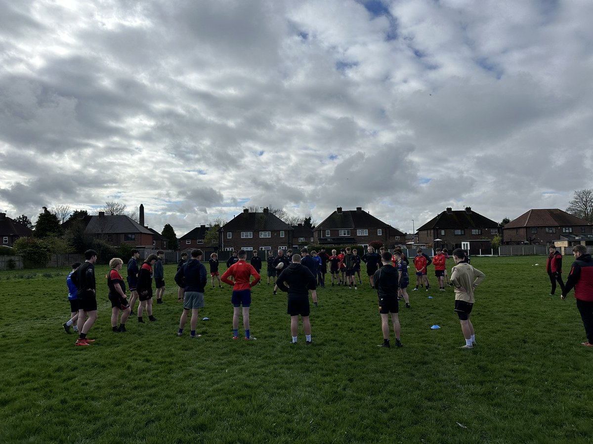 👹Another brilliant day yesterday with our u15s & u16s Rising Stars! We focused on working on key skills in preparation for our games next week vs @Roughyeds & @LeighLeopardsRL! Great work lads 👏 Big thanks to @CadisheadRhinos for the use of their facilities this week!