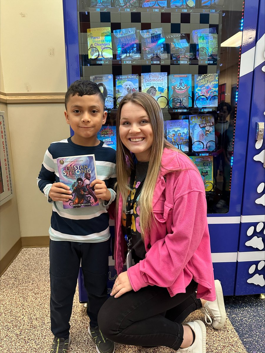 Congrats to this student for receiving Miss Carey’s golden coin!