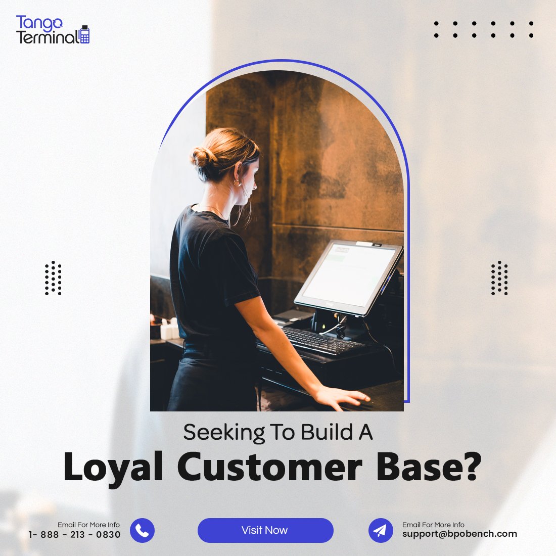 Efficient checkout = Happy customers!
With our POS system, ensure a fast checkout process for maximum satisfaction.

#tangoterminal #customerexperience #pos #retailbusiness #automatingtasks #marketingsolution #ecommerce