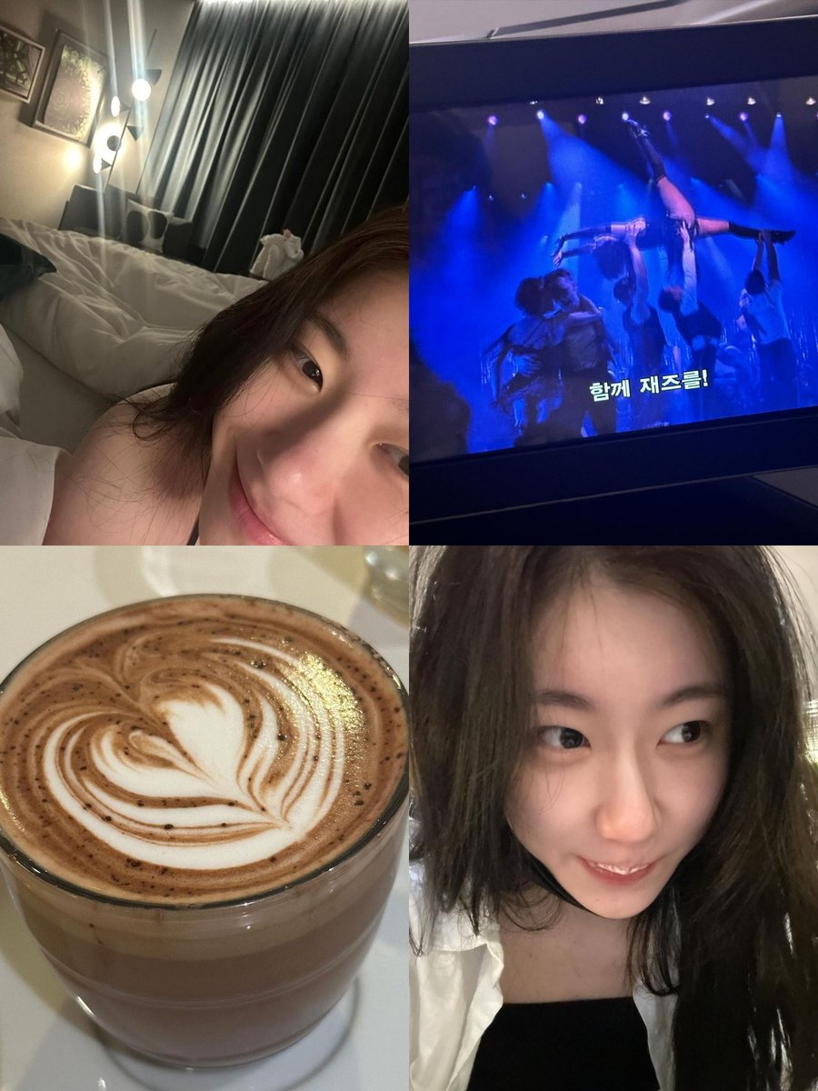 Just Chaeryeong did in these days 😁