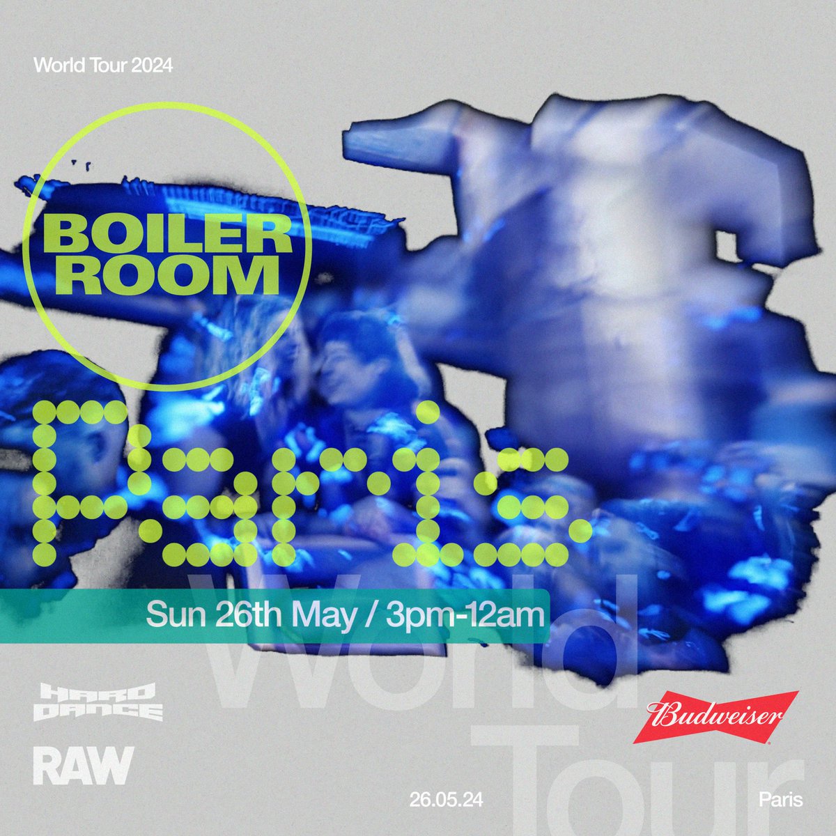 Salut je vends 2 places en entry anytime pour le Boiler Room de Paris. Me MP si intéressé #boilerroom #techno #paris