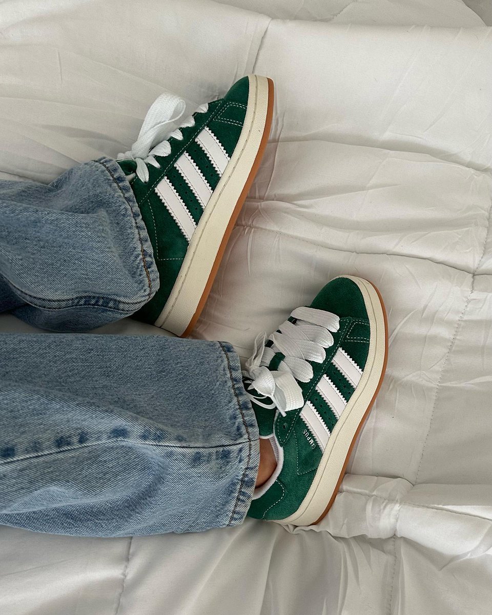 Another pair of Campus 00s to add to your collection 💅 Shop > bit.ly/3J2TowK IG 📸: mikaylavallati