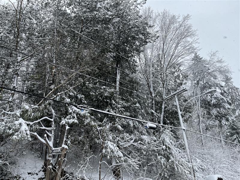 Il y a actuellement 49 000 clients en panne, liées à l’événement météorologique qui a débuté mercredi soir. Les régions les plus touchées sont les Laurentides, l’Outaouais, la Montérégie, Laval, Lanaudière, l’Estrie et Montréal. Nous prévoyons être en mesure de rétablir le