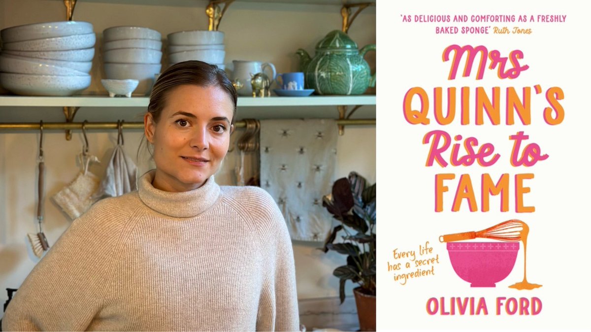 We've loved seeing all of the buzz around Mrs Quinn’s Rise to Fame, out now with @MichaelJBooks 🍩🍰 We spoke to @_OliviaFord and her @CBGBooks literary agent @lucycmorris about the inspiration behind the book! Read our interview with them both: curtisbrowncreative.co.uk/blog/interview…