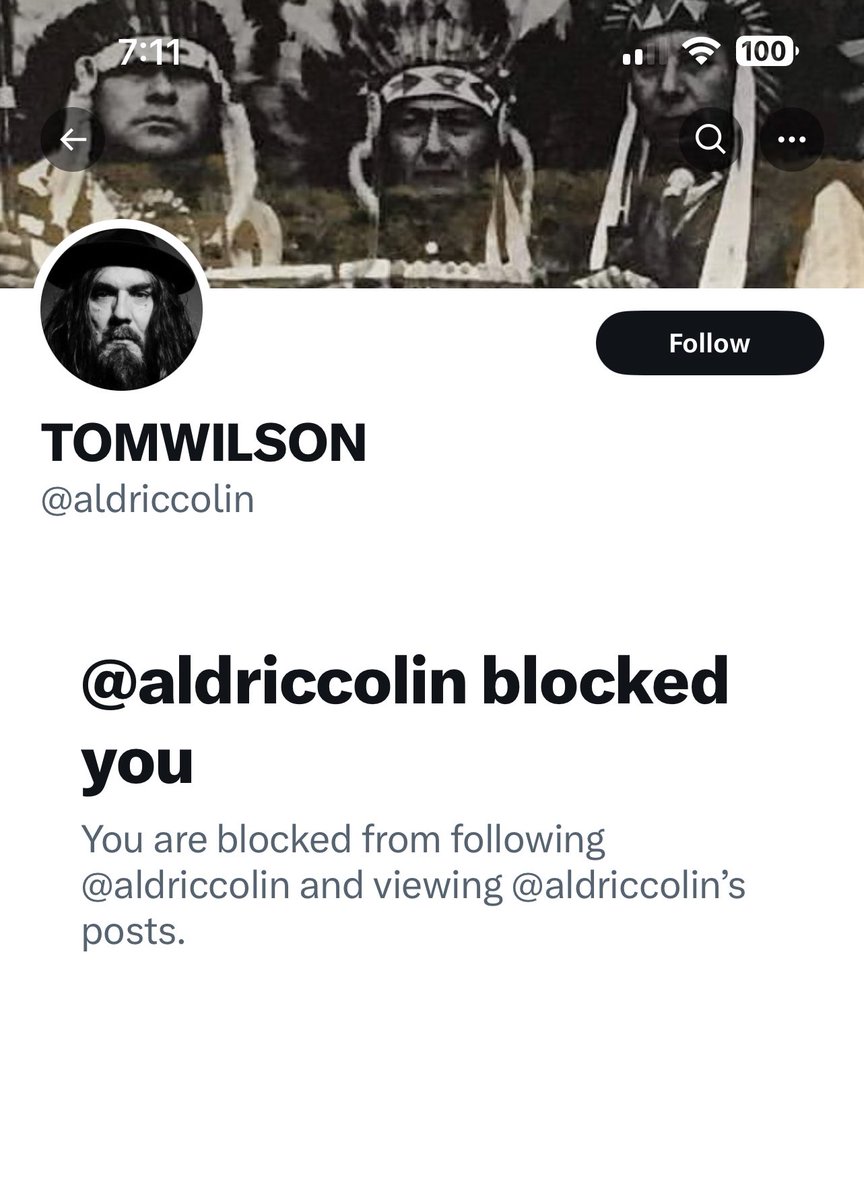 This account impersonating my dad has now blocked me 🤡

Make sure you don’t fall for <a href="/aldriccolin/">TOMWILSON</a>’s scam.