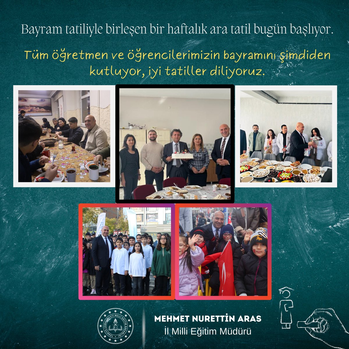 İl Milli Eğitim Müdürümüz Sn. Mehmet Nurettin Aras'ın ''Ara Tatil ve Bayram'' mesajı 🔗van.meb.gov.tr/www/il-mudurum… @tcmeb @Yusuf__Tekin @mnaras