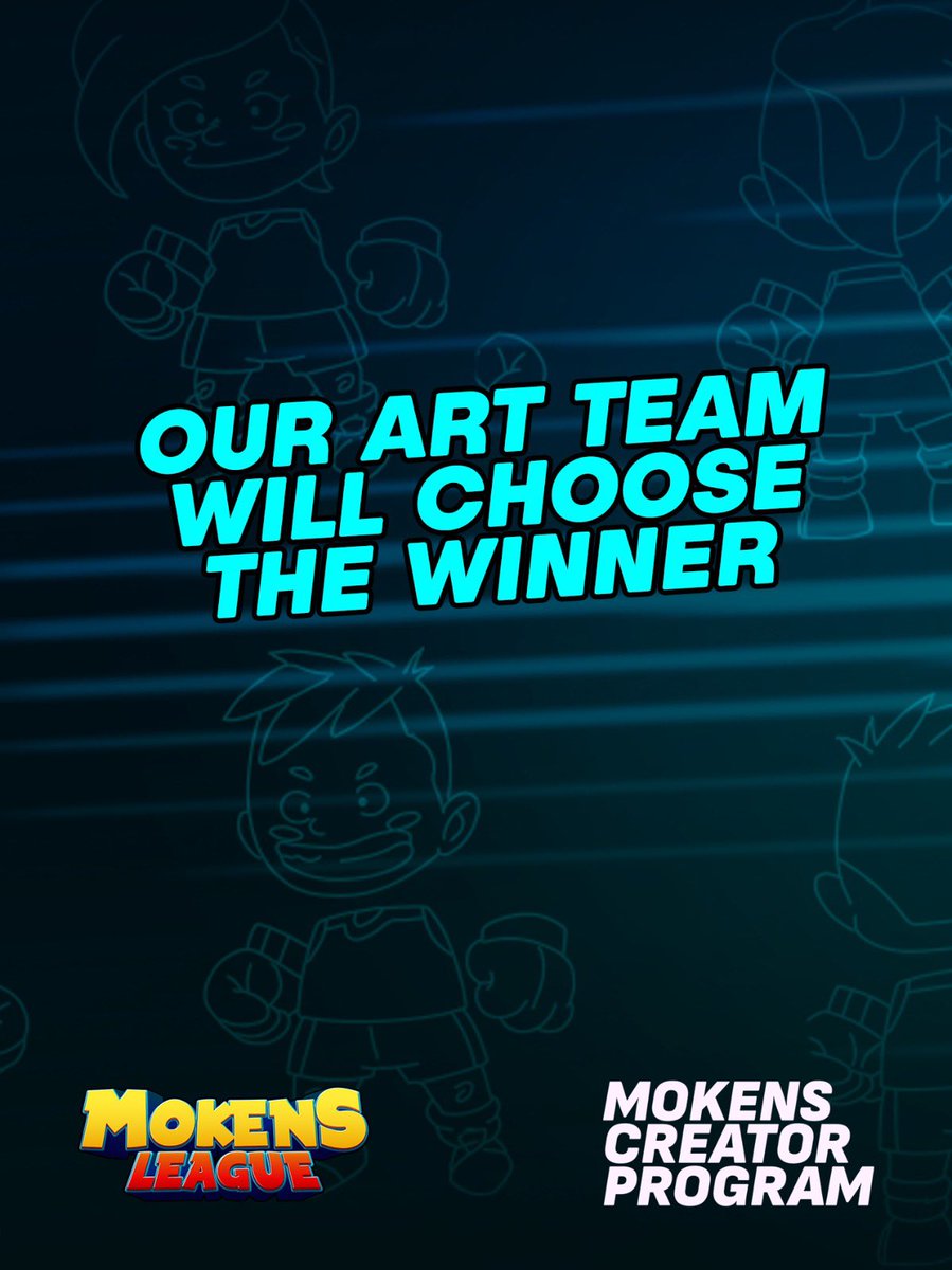 MokensLeague's tweet image. ⚽️Your own team in a video game?! Whaaaaaat? Yes! Design the best kit for the characters and earn your spot in MOKENS LEAGUE. (Of course, you also win USDT) We're waiting for your DM and we'll tell you everything‼️