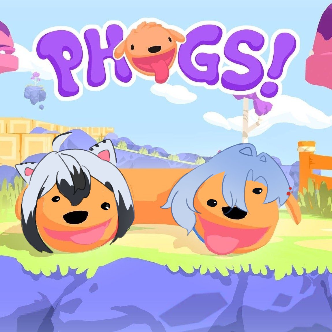 ReignByakkira's tweet photo. COLLAB STREAM!

PHOGS w/ @EliLanosphere  

this is a cry for help

Stream starts at 1500 AEDT, 2300 EST, 1300 JST.

#Vtubers #VtuberSupport #VtuberEN #Conjoined #CatDog #TigerFish #JobForReign

Picture edited by Eli.

Stream link in replies 🔽 https://t.co/azcVx8uOb0