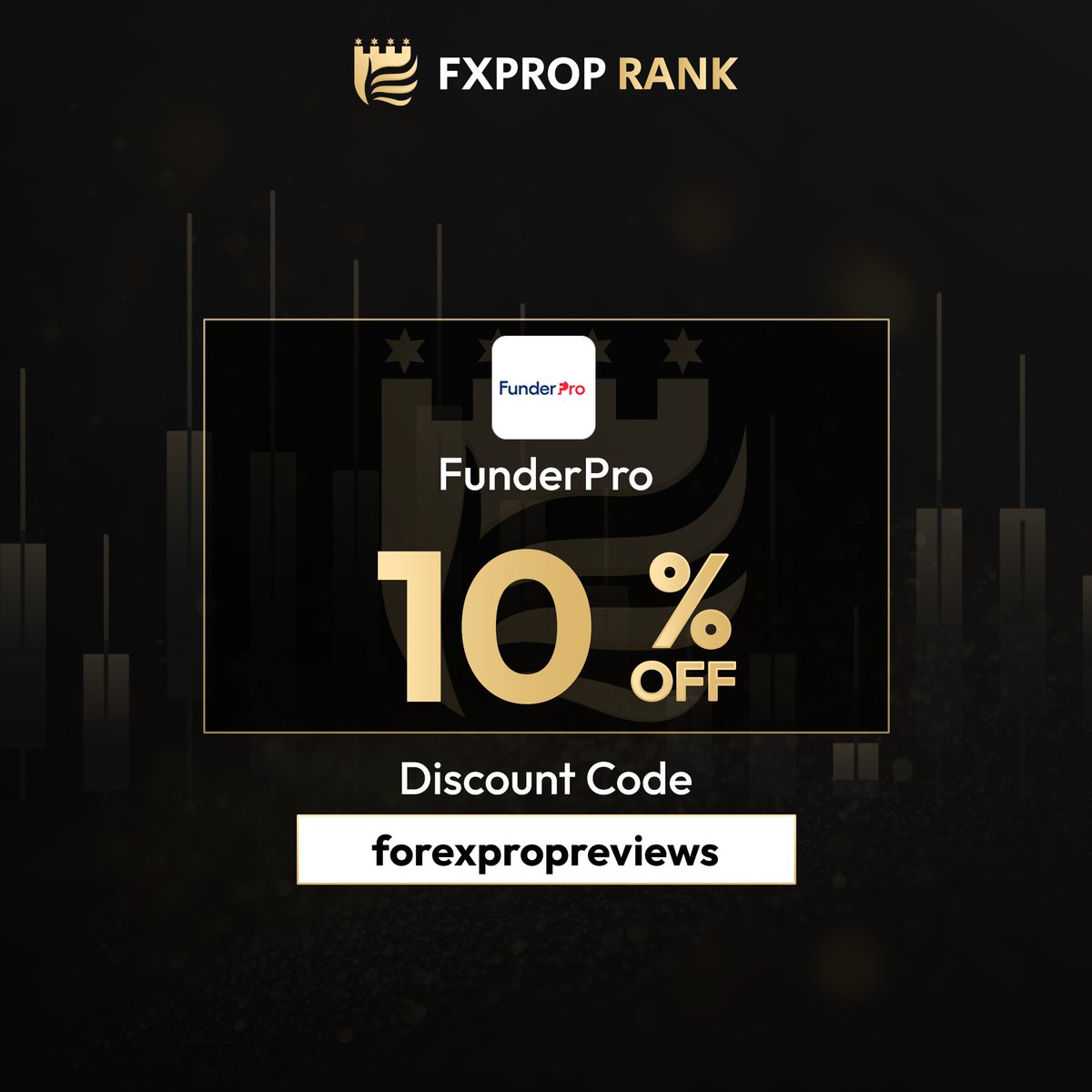 fxproprank's tweet image. 🚨 Exciting Discount Alert! 🎉 Get ready to achieve a 10% discount by using our provided code. It is your chance to save big. This is a limited-time offer. 🤩💰
#FunderPro #PropFirm #Forex #Discount