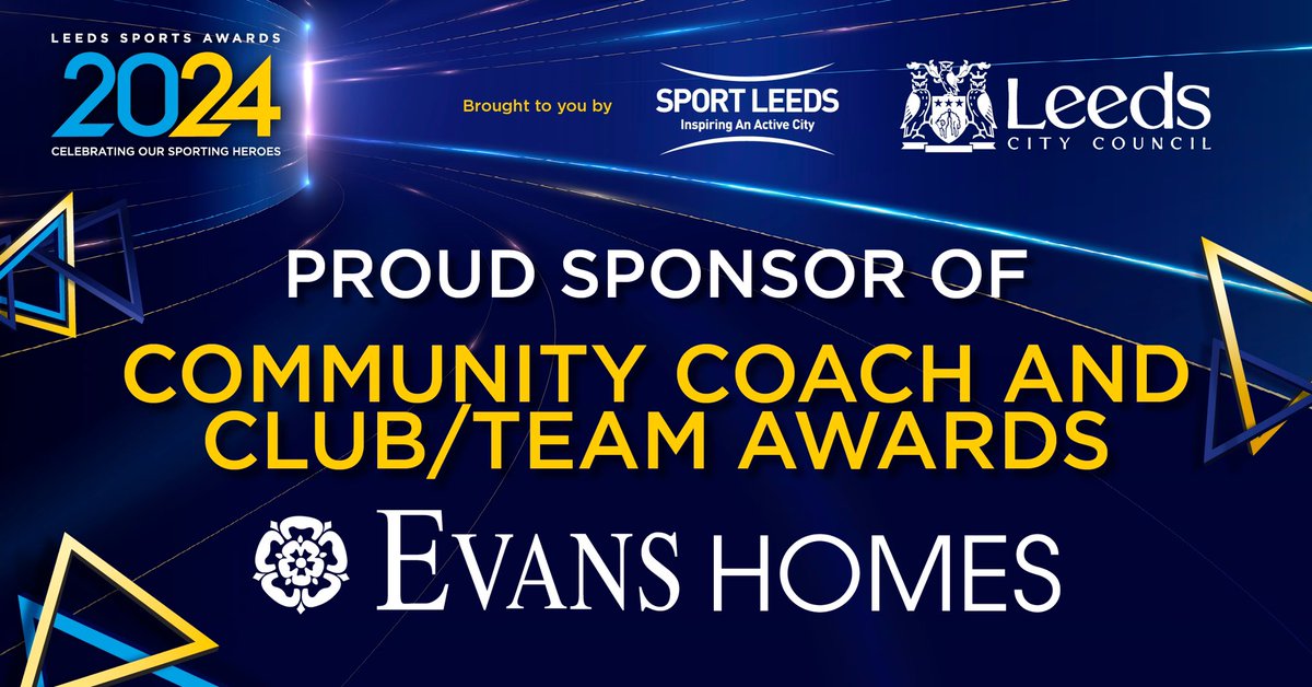 Thank you to Evans Homes for Sponsoring both our Community Coach Award and Community Club/Team Award. Evans Homes is hosting their Open Weekend at Skelton Lakes – 6th – 7th April. 10:00am – 4:30pm We have amazing finalists for both awards! Thank you Evans Homes for the support.