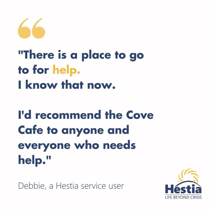 Our #MentalHealth services offer safe spaces where you can receive support if you are struggling bit.ly/3LsuckX Read Debbie's story of how she benefited from visiting, Hillingdon Cove Cafe during a stressful time in her life 👉🏼 bit.ly/3kXB5jL