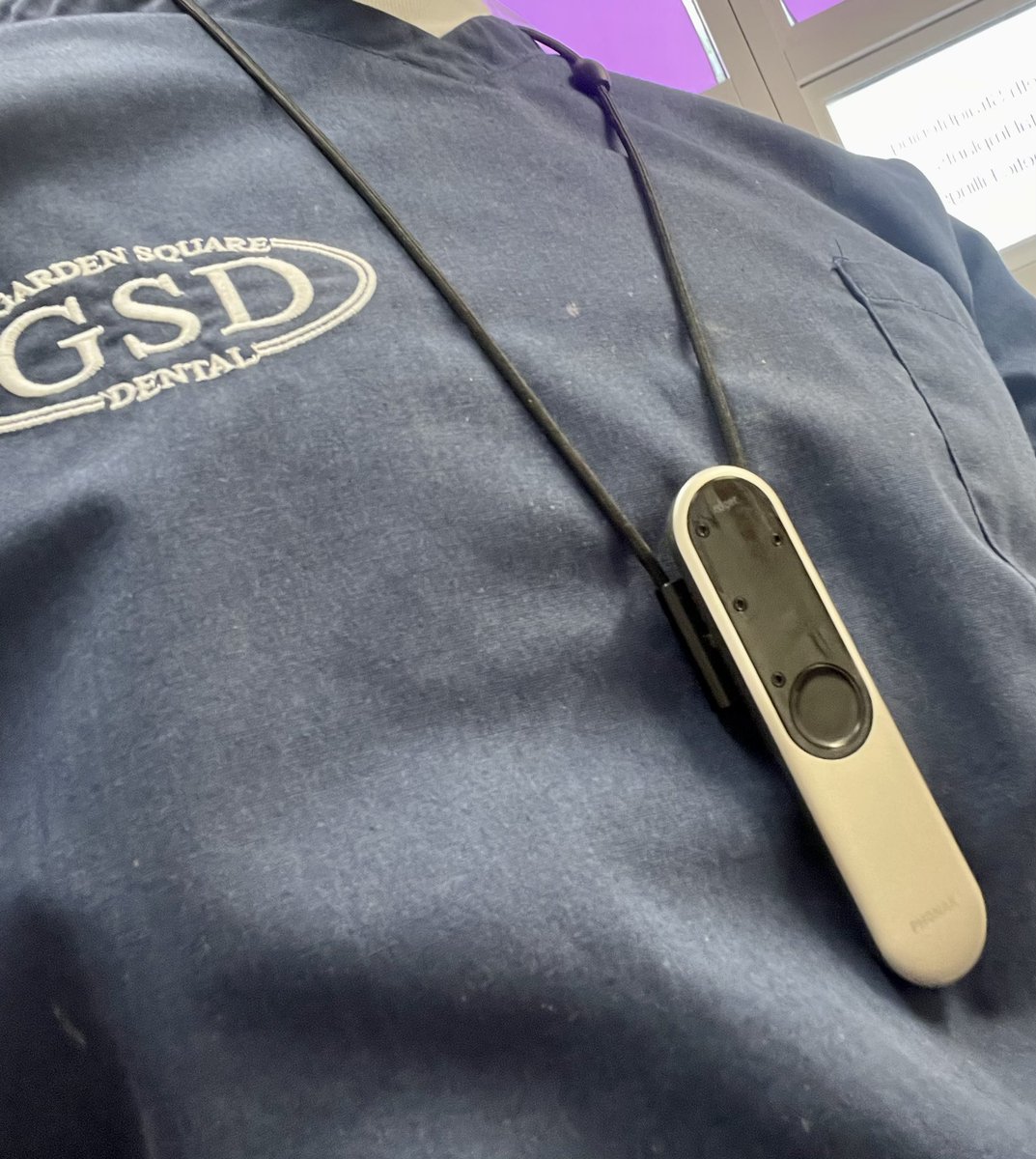 Was asked to wear this by an elderly patient of ours- apparently it amplified my voice into her hearing aid making it much easier to communicate. Worked well! Impressive piece of kit👀🤩#communication #deaf #deafness #hearingaids #hearingaid