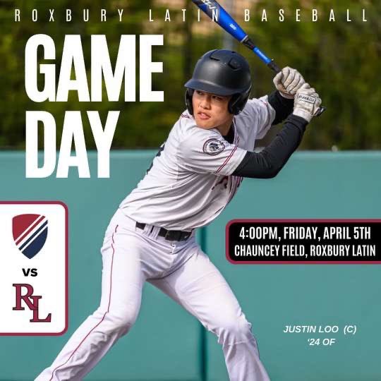 RL_BSBL's tweet photo. Game 2 | 2024 RL Baseball (1-0) 

🆚 Dexter 
⌚️ 4:00PM
📍 Roxbury Latin, West Roxbury, MA
🏟 Chauncey Field
⚾️ Braden Place ‘26 RHP

#rollfoxes   #RLBaseball https://t.co/O0ItMmNtBp