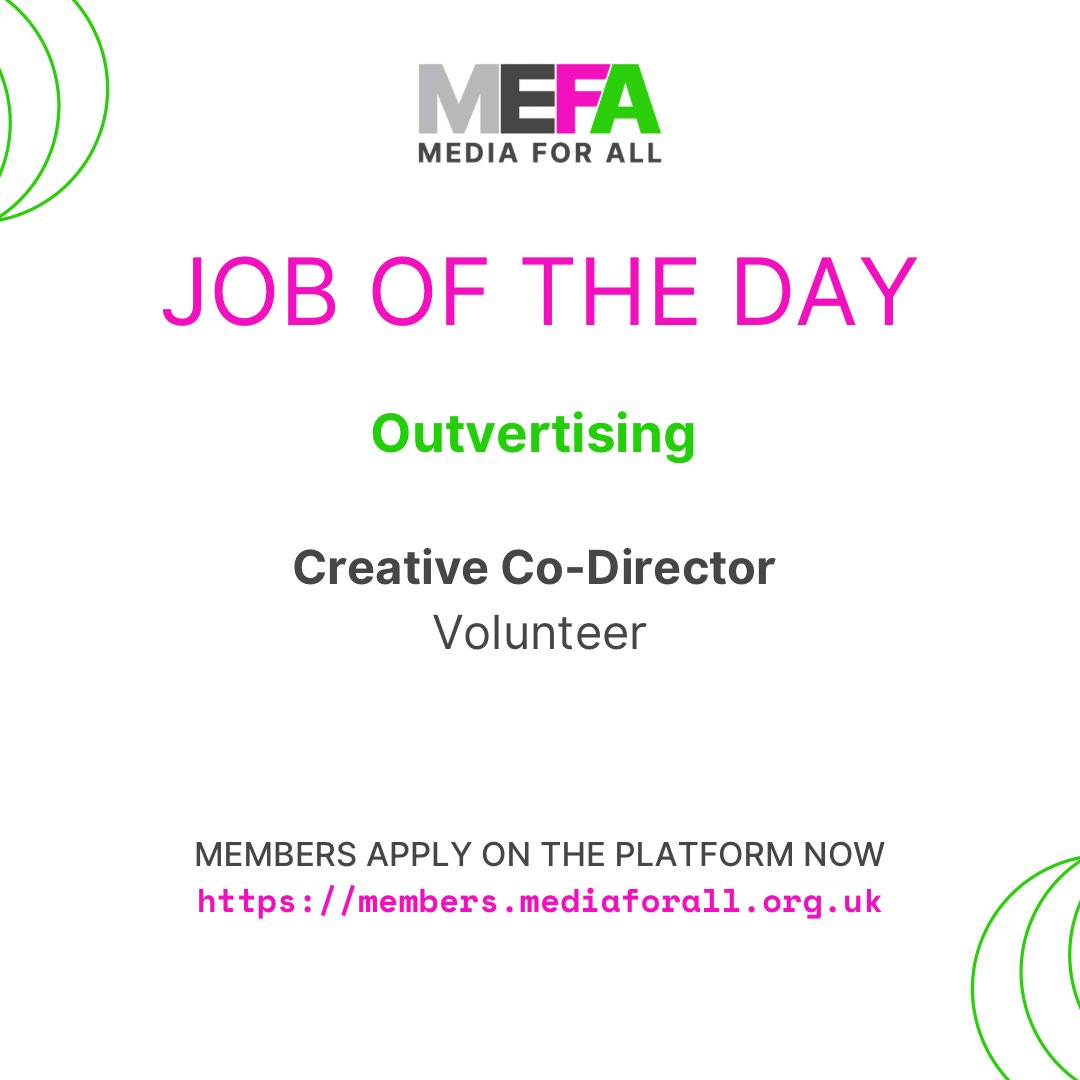 Media For All tweet media