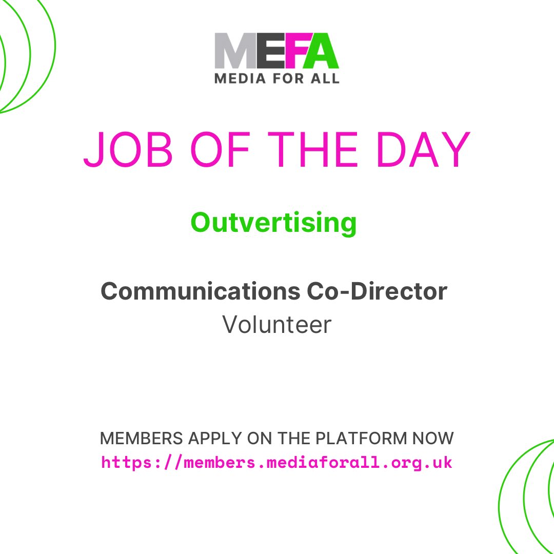 Media For All tweet media