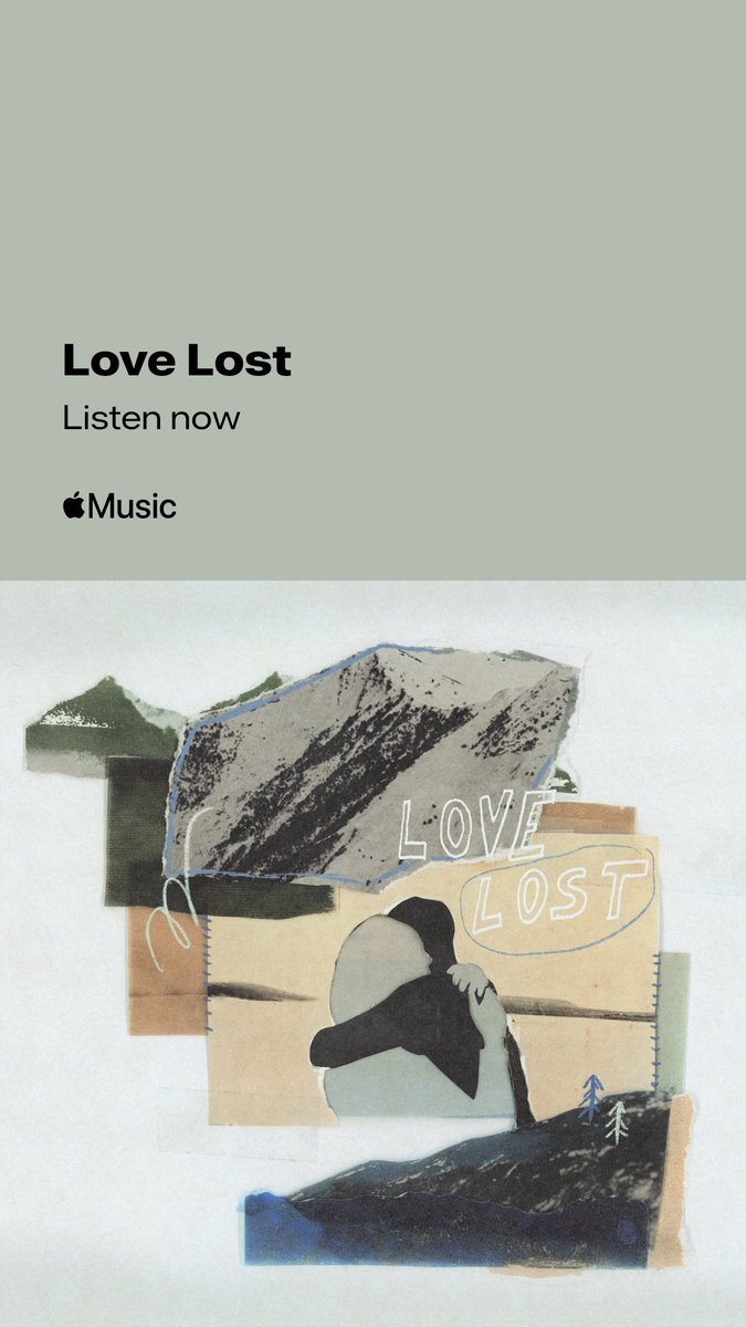 Love Lost has been added to lots of different @AppleMusic playlists ❤️‍🔥 thank you so much for the support!!