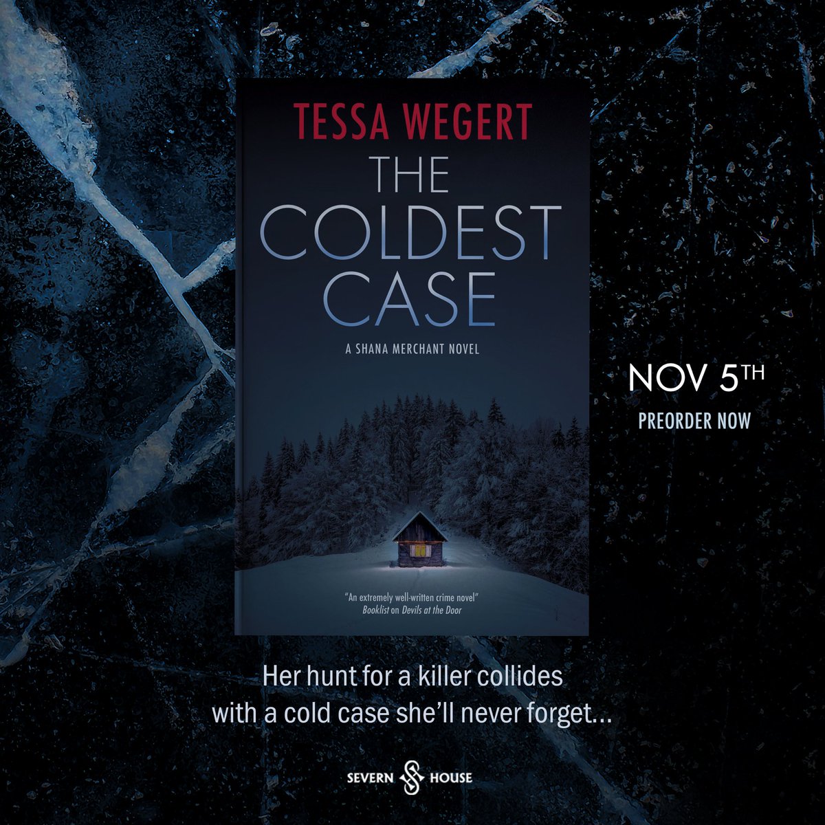 🧊 Cover reveal! 🧊 My next crime thriller—THE COLDEST CASE (11/5/2024)—follows Senior Investigator Shana Merchant to a frozen island community of just eight people where her hunt for a killer collides with a cold case she’ll never forget . . . amazon.com/Coldest-Case-S…