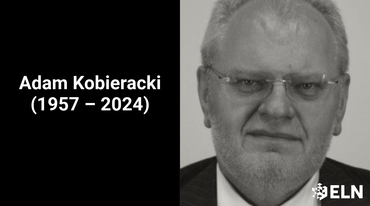 We at @theELN are deeply saddened to learn of Ambassador Adam Kobieracki's passing yesterday and would like to extend our heartful wishes to all who knew him. Adam has been a key member of the ELN's senior network for many years, most recently contributing to our work on…