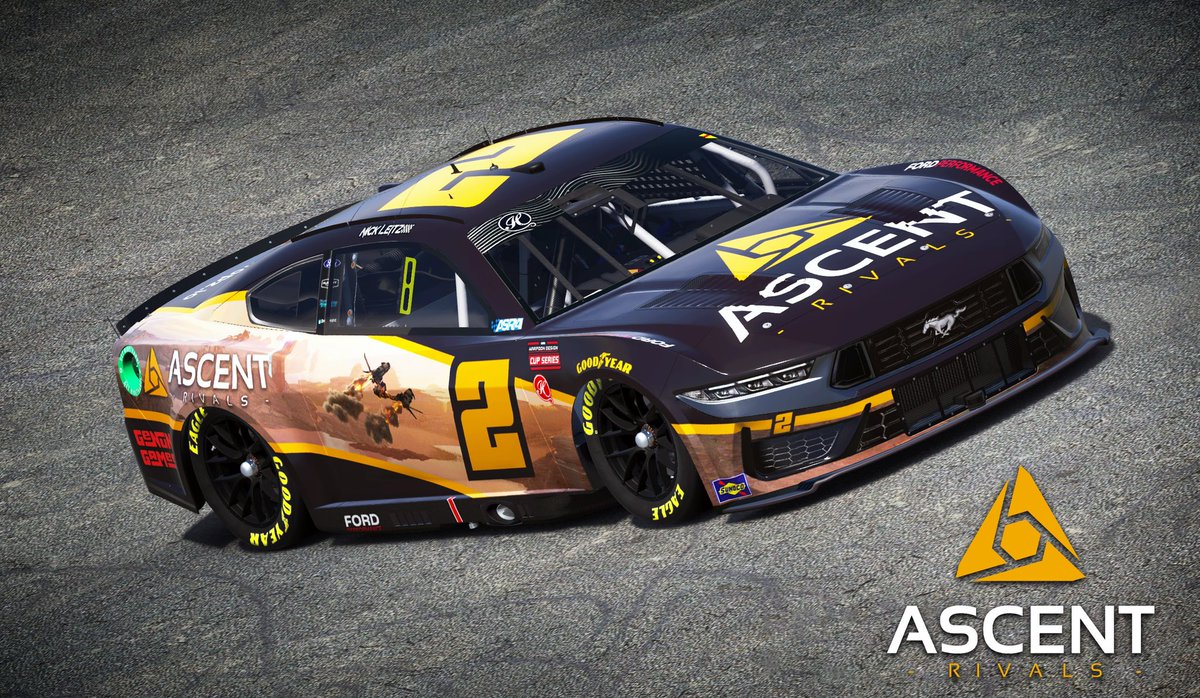 NEWS: We’re excited to welcome @GENUNGames and @AscentRivals to the #MeS family as a multiple race primary sponsor of @NickLeitz_!