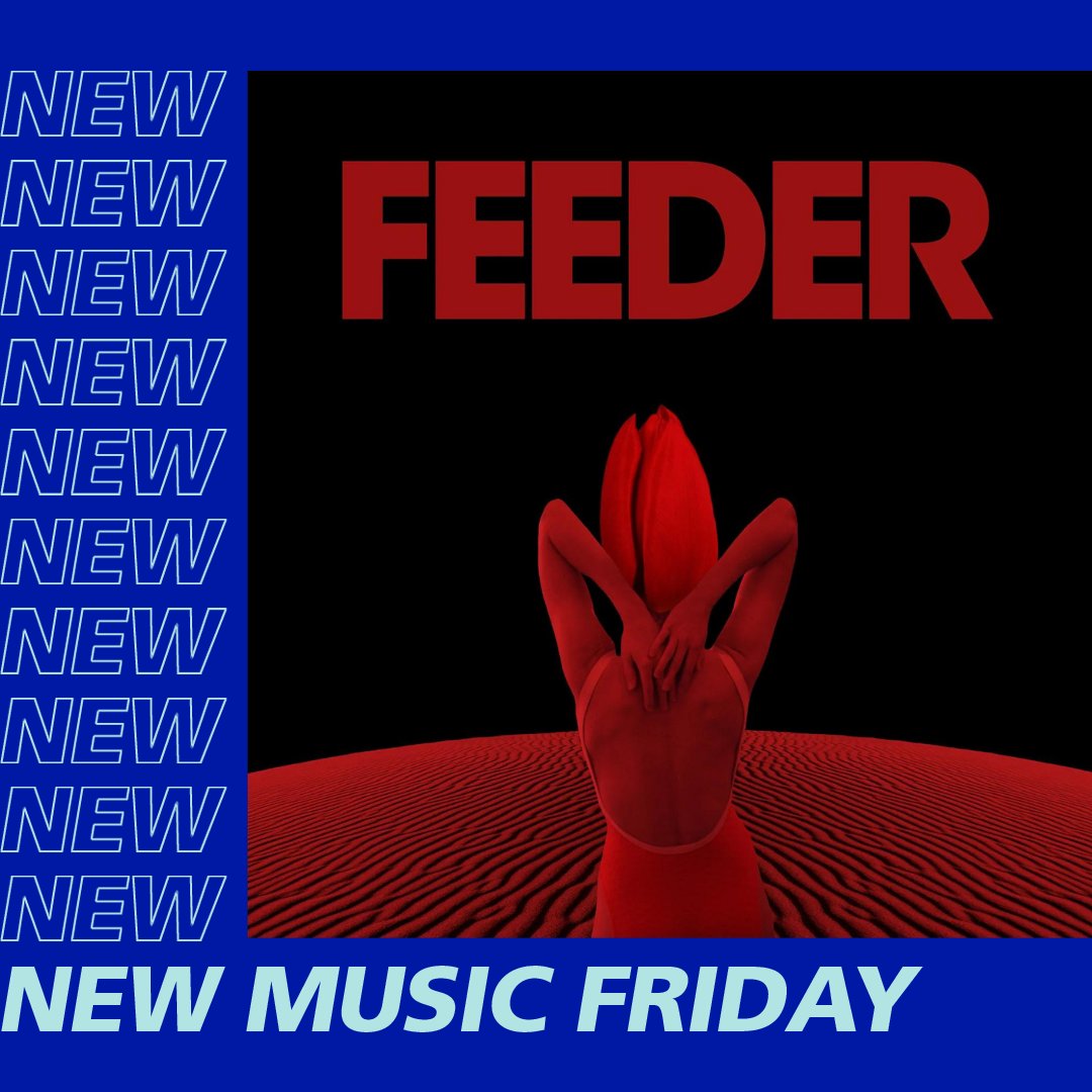 ⭐ NEW MUSIC FRIDAY ⭐ @FeederHQ have released 'Black / Red' today 😲🙌 What's your favourite track on the album? We loved having them here on Mon 11 Mar. Stream now 👉 slinky.to/BlackRed #Feeder #NewMusicFriday
