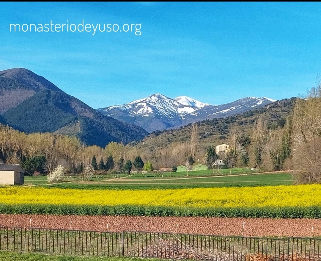 ¡ Buenos días ! No podemos quejarnos en cuanto al paisaje y entorno del monasterio. Espectacular 👏