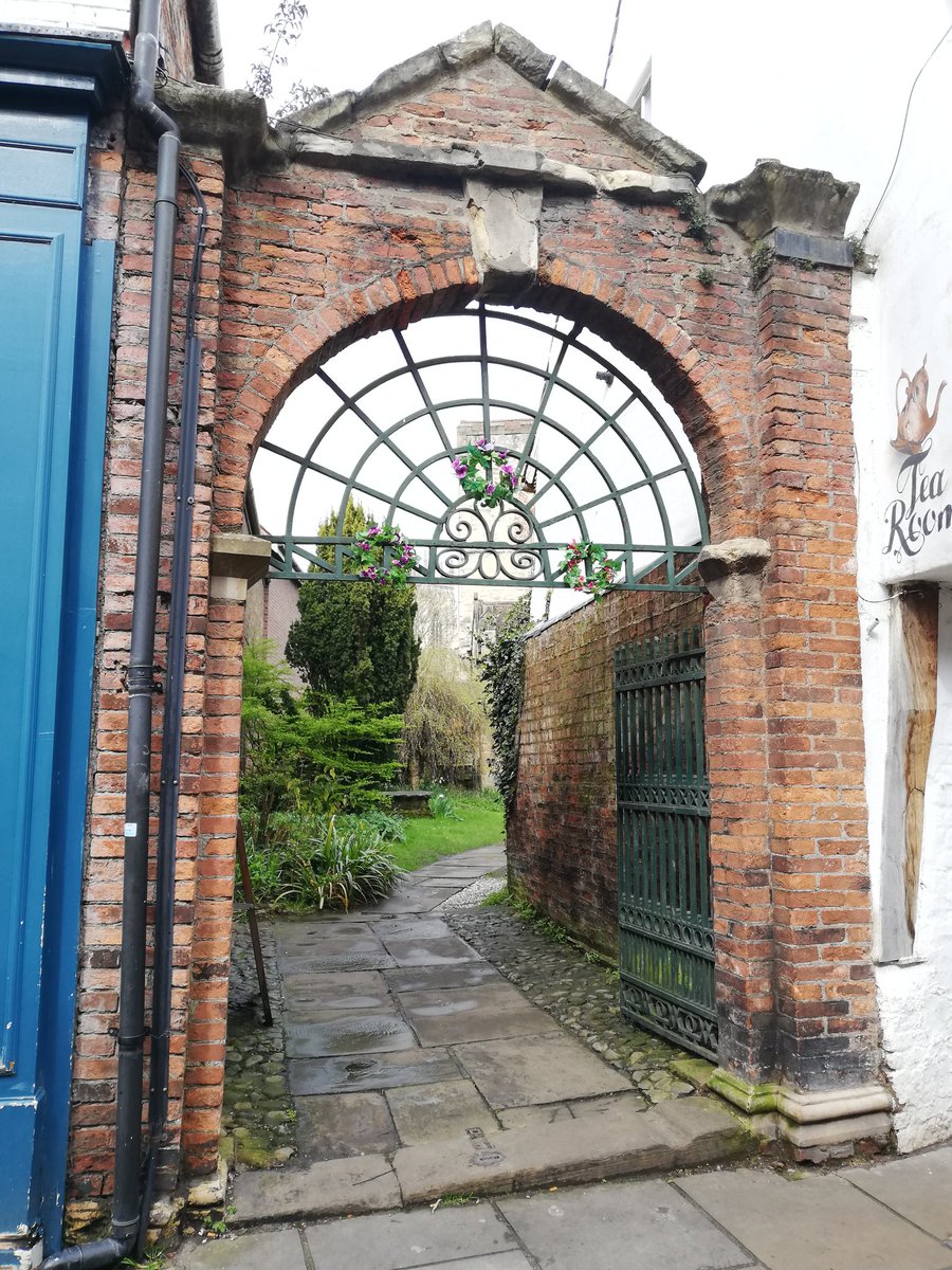 The gate at Holy Trinity Goodramgate is normally half-closed but a little love and attention (and a new padlock) means we can now open wide. There is a small step here but we also have completely flat access via Hornpot Lane. Our opening times remain Weds-Sat 11-3 until April 17.