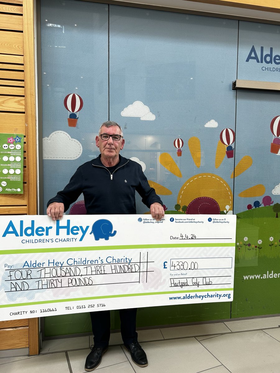 AlderHeyCharity's tweet photo. It's finally Friday! That means its the perfect time to join us in thanking the incredible supporters who made a difference at @AlderHey this week! 🌟

🏊 8-year-old Frances raised an incredible £877.50 through a sponsored swim event with the support of her swimming coach, in which she swam 9600 metres - Well done Frances, that's a lot of lengths!

🏌️ Hartford Golf Club raised an astonishing £4430 after the men's captain John, chose Alder Hey as his charity of the year. Thanks for the support everyone!

⭐ @PlumbaseSTH raised £1110.88 following a year of wonderful fundraising events for our charity. Thank you so much to the team @plumbaseuk  for your incredible support!

Thank you to all our fundraisers who help us to create brighter futures for the 450,000 babies, children and young people who use Alder Hey's services every year. We couldn't do what we do without your support! 💙

#FeelgoodFriday #AlderHey #Charity #Fundraising #Community #Liverpool #Merseyside #Cheshire #NorthWest #MakeADifference