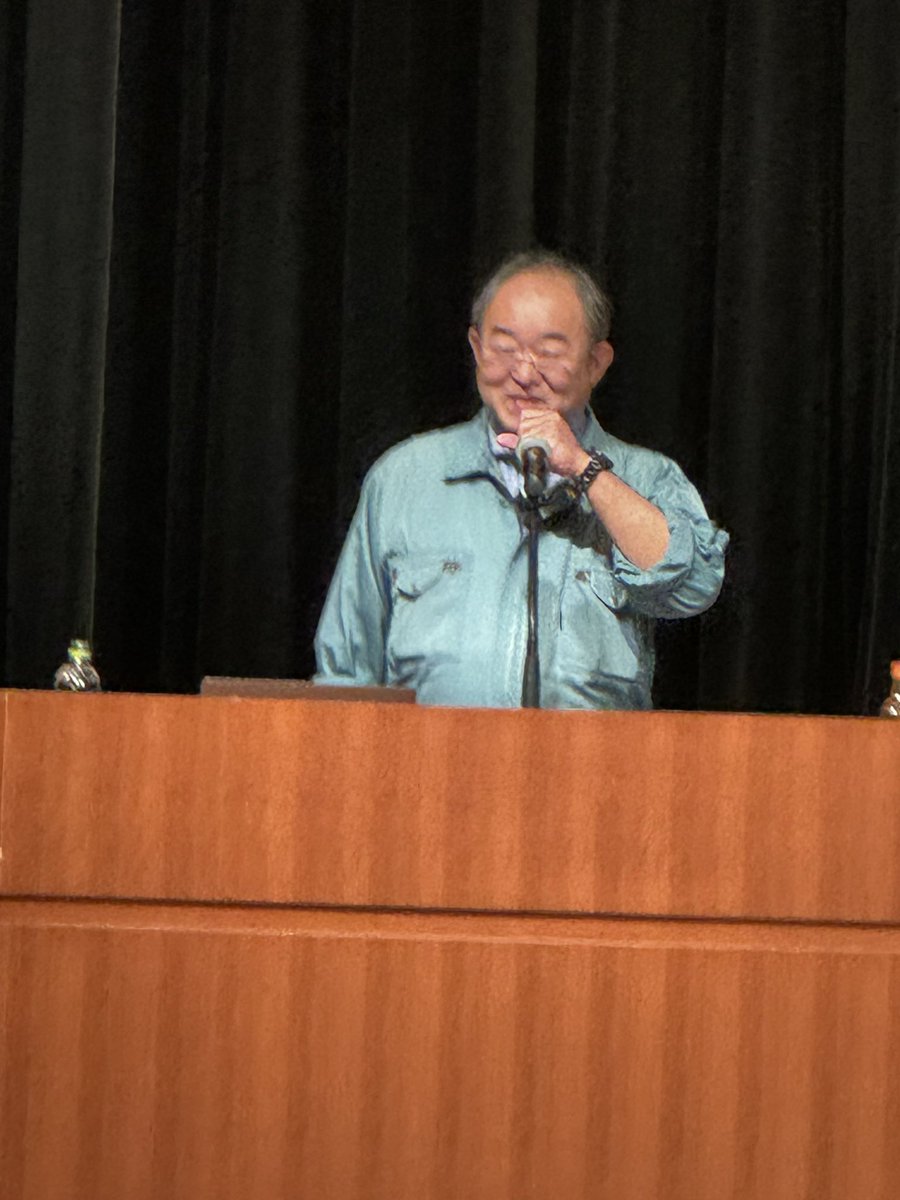 今日は植松努さんの講演を聞いた。カッコいい大人とはこの人のことやなー　#植松努　#植村花菜