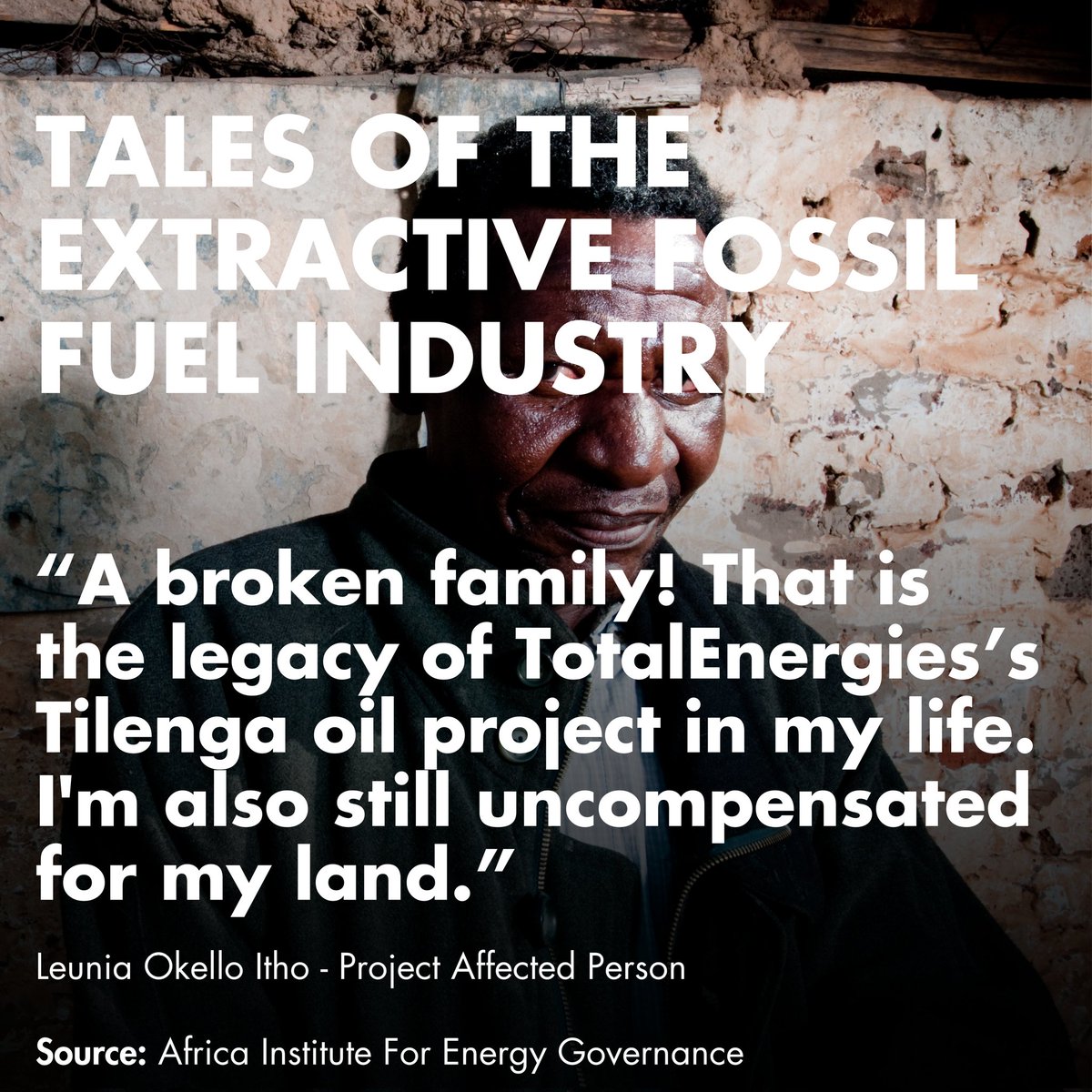 🚫 A broken family with no hope. #100YearsOfClimateDamage #CenturyOfClimateChaos #STOPTOTAL #EndFossilFuels @TotalEnergies @TotalEnergiesFR @Europarl_EN