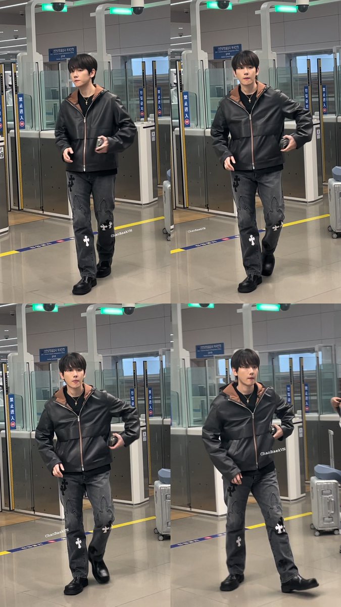 240405 #BAEKHYUN @ Incheon Airport
Các bước oppa liếm môi 💋 Cố đứng vững vì ngã cũng không có ai đỡ 😝
#엑소 #백현