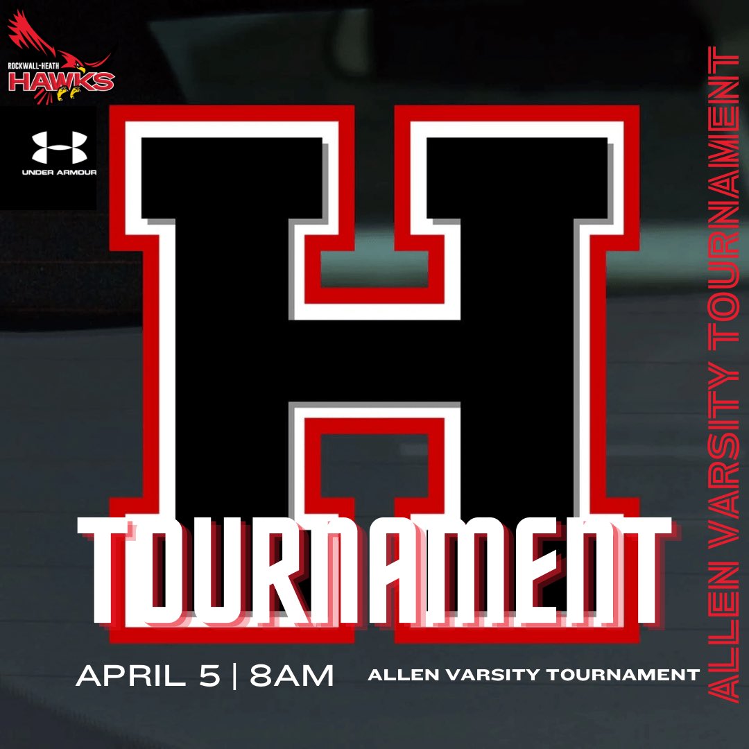 Varsity Tennis is competing this morning in the Allen Tournament at 8am!! Lets #WTD 🏆🎾