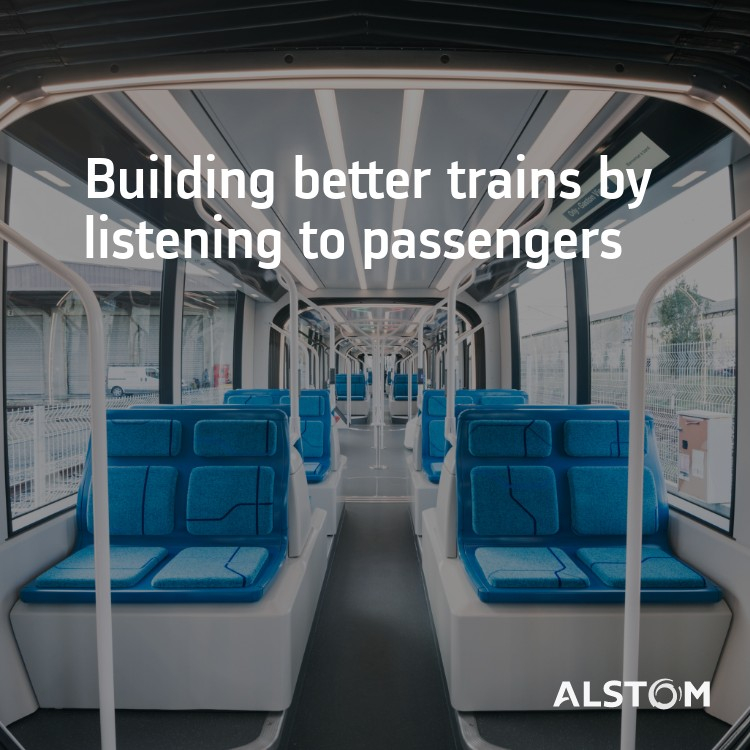 How can we build better trains by listening to passengers? From visual elements to ease of access, our Passenger Experience Director, Anne Bigand, tells us more about how Alstom puts the #passenger at the heart of #mobility solutions. Read the full story ow.ly/kkp050R93p0