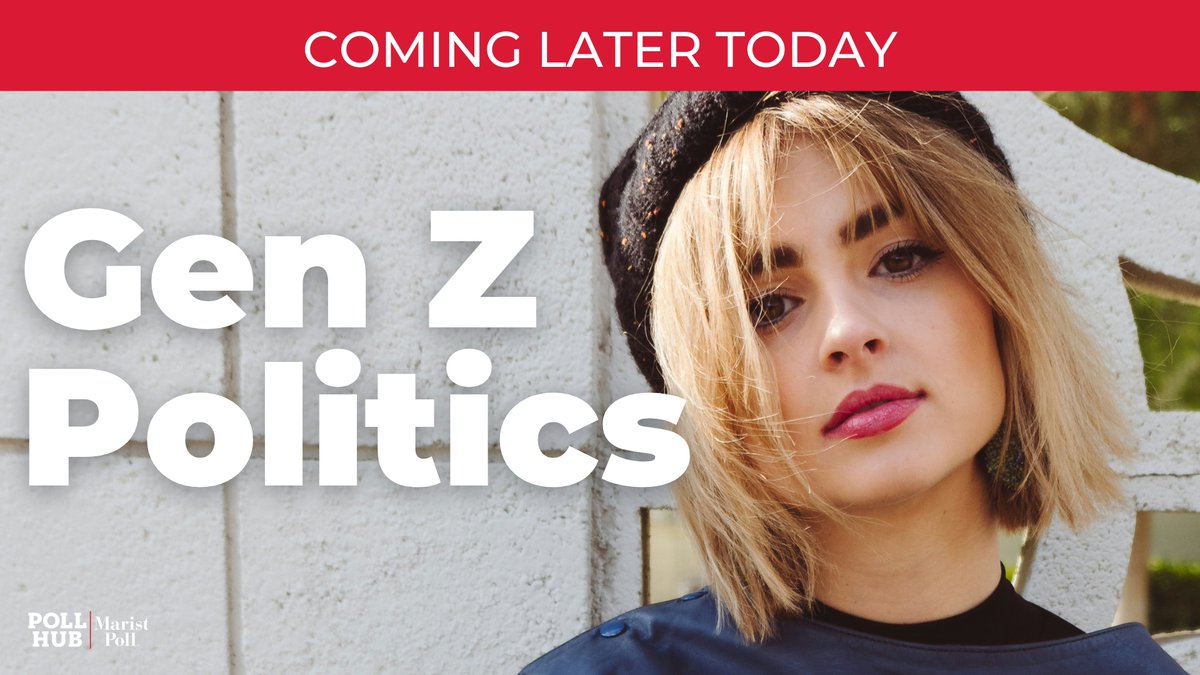 Coming later this morning: Will Gen Z become more conservative over time -- like Boomers did? Our favorite 'Generations Guru' @pbump from @washingtonpost joins to explain what the data does...and does NOT show. Subscribe now to get it when it's released: maristpoll.com/podcast