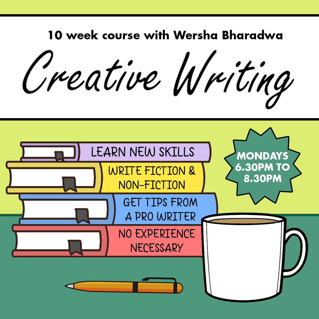 Join the Creative Writing course at The Core, Solihull every Monday evening for 10 weeks from 15 April #BrumHour This fun and supportive course will help you learn a range of skills and techniques to make your writing stand out. More info & book bit.ly/49TIPIm