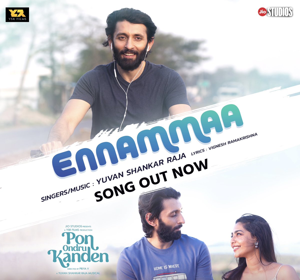 Yuvan sir, You are truly Our Little Maestro, #Ennammaa is such a Pure Addictive substance kind of song, The Excitement is overloaded for this song from our film “Pon Ondru Kanden”, especially with the rhythmic sounding and flow of the tune in the song along with Yuvan sir's