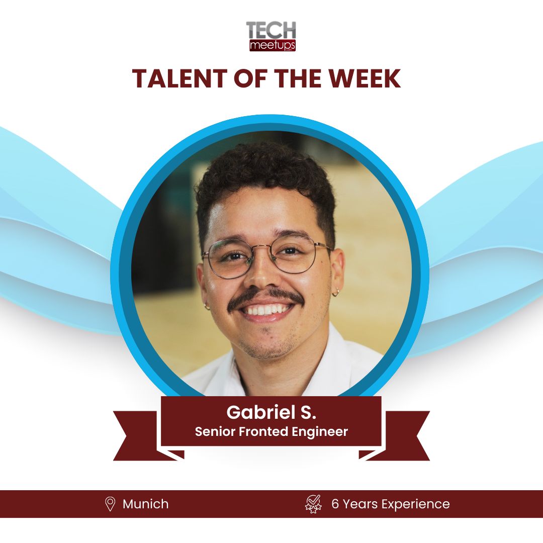 Meet our #TalentOfTheWeek! This FullStack Engineer comes with a wealth of experience under his sleeves.

🚀 Hire this talent at the Munich Tech Job Fair: buff.ly/4cfE79p 

#FullstackEngineer #MachineLearning #DataScience #CyberSecurity #SoftwareDevelopment #DevOps