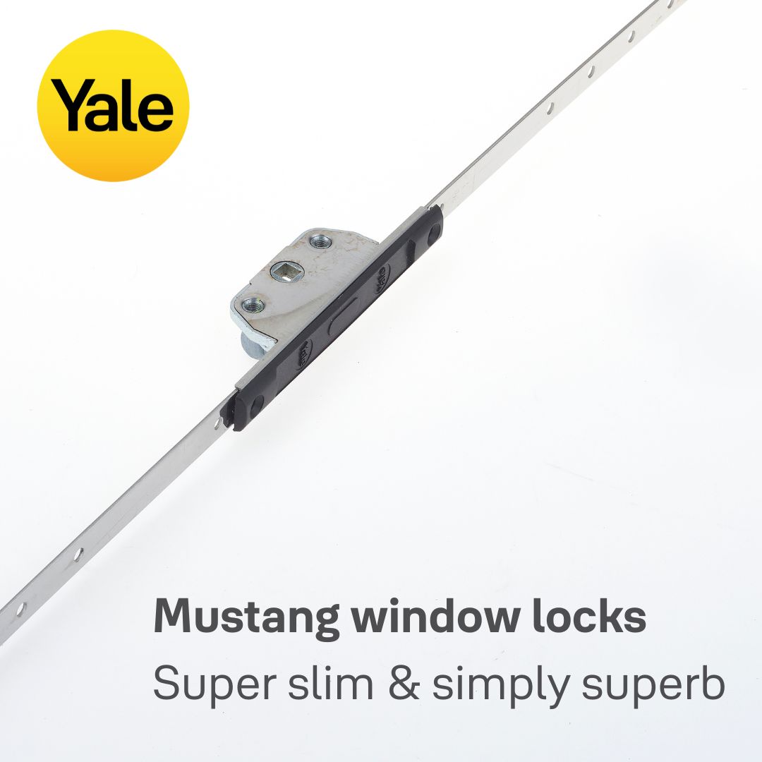 The Yale Mustang Espag and Shootbolt window locks are where functionality meets precision. These locks offer enhanced security and are the ideal choice for aluminium and timber systems.

Find out more: brnw.ch/21wIxxJ