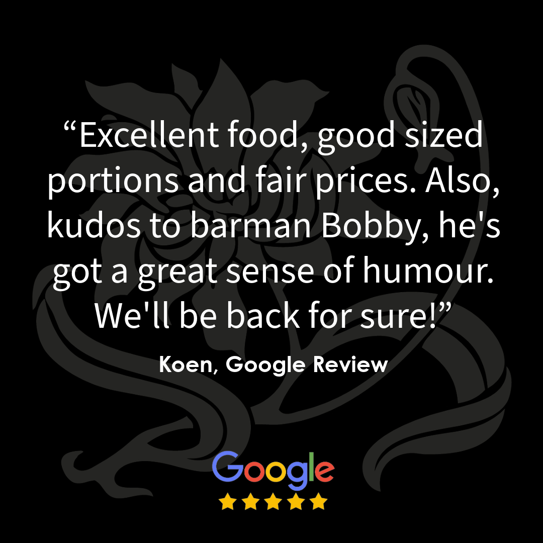 We love welcoming diners to enjoy first-class food. We’re always up for a little bit of banter on the side, too. 😉

Thank you, Koen, for leaving this lovely review! 

Come along and dine with us. We’re ready and waiting with great craic, and great curry! 👇

📱 0191 232 4660