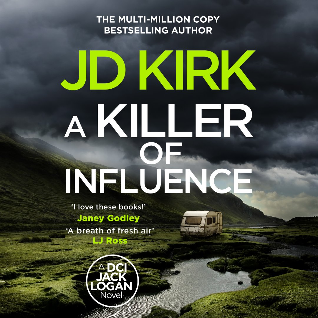 Dive into the heart of the Scottish Highlands with DCI Jack Logan in JD Kirk’s gripping new release, 'A Killer of Influence' published by @CaneloCrime. 🔪 Mark your calendars for the release on 12 September 2024 and pre-order now geni.us/AKillerOfInflu… 🗓️ @JDKirkBooks