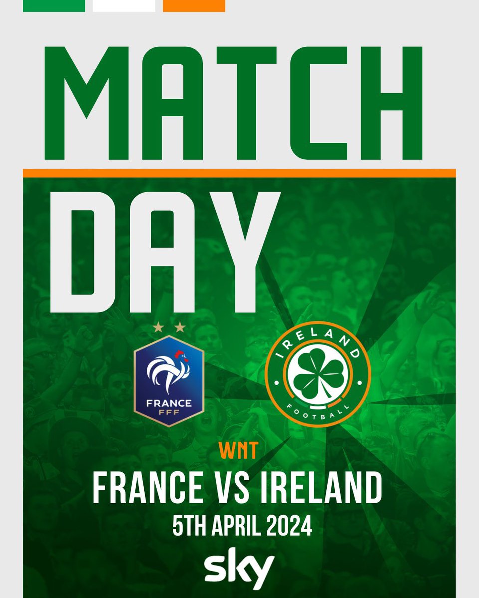 We’re on air a little later than usual for a <a href="/GameOn2FM/">Game On 2FM</a> soccer special with live coverage of 🇫🇷v🇮🇪 at 8pm

🎙️live match commentary from <a href="/JohnKennyMedia/">john kenny</a> &amp; <a href="/sueronan/">Sue Ronan</a>

🧐<a href="/alancaw/">Alan Cawley</a> &amp; @MarieCurtin provide expert analysis 

🔥<a href="/LeagueofIreland/">League of Ireland</a> updates throughout the night

📻 <a href="/RTE2fm/">RTÉ 2FM</a> 🕗