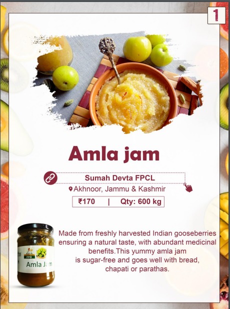 Jam of the day😋

Grab the rich, tangy sweetness of homemade amla Jam. Enjoy a burst of health and flavour in every spoonful.

Order now👇🛒

mystore.in/en/product/aam…

Spread the Joy 😇

#VocalForLocal #healthyeating #healthyhabits #healthychoices #tastyrecipes #tastybreakfast