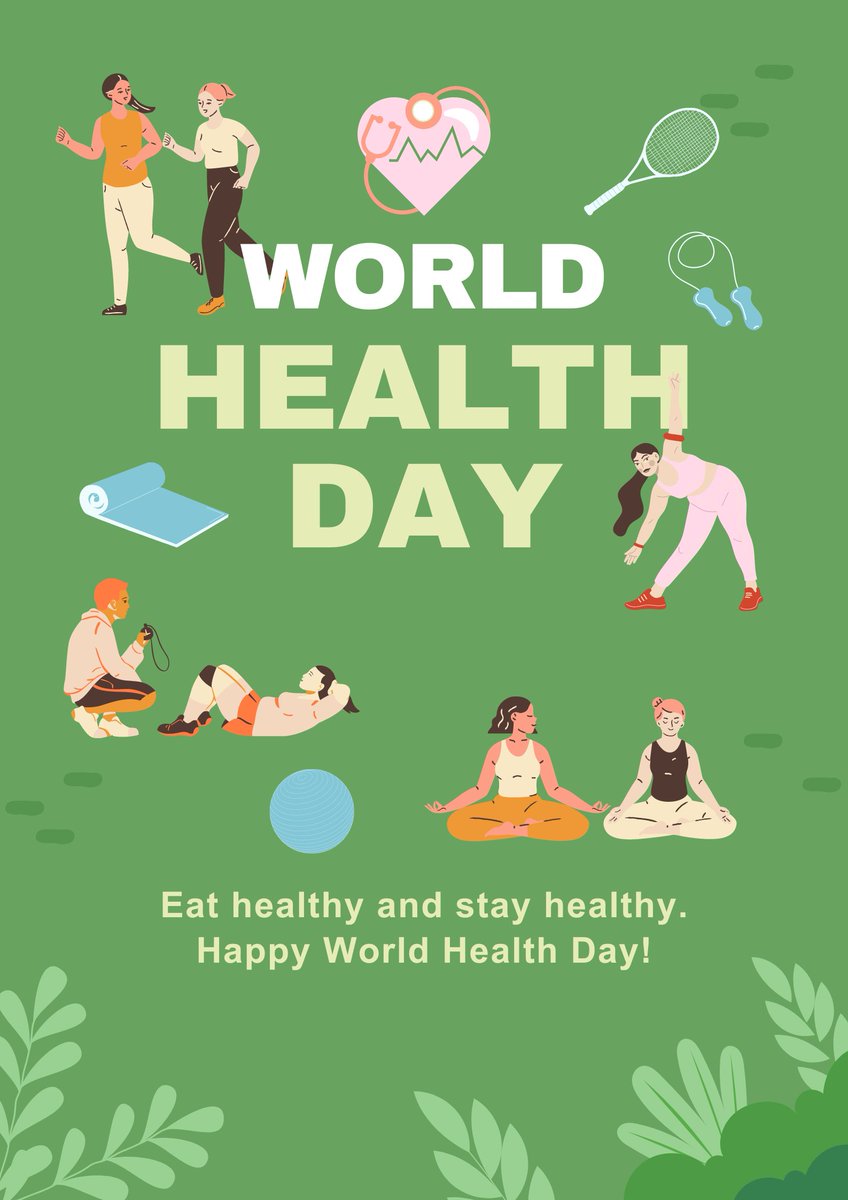 Your health is your greatest wealth! On #WorldHealthDay, let's commit to staying away from harmful habits like tobacco and alcohol. Empower our youth to embrace a lifestyle that nurtures their well-being. 
@MoHFW_INDIA 
#healthyliving #YouthHealth #viksitbharat #tobaccofreebharat