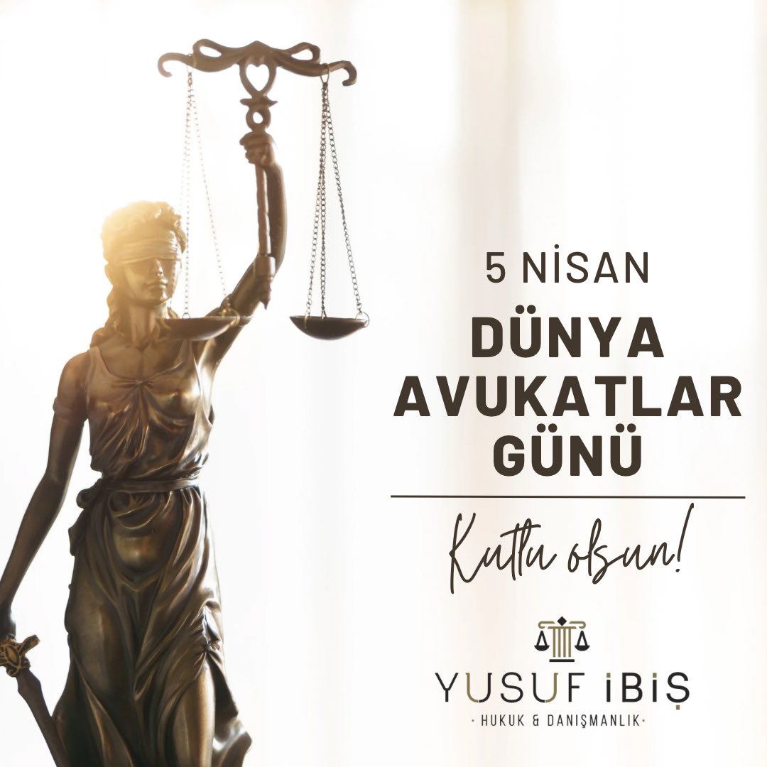 Hukuk sisteminin temel yapı taşlarından olan, hak arama özgürlüğünün temsilcisi kıymetli meslektaşlarımın 5 Nisan Avukatlar Günü’nü tebrik ediyor, çalışmalarında başarılar diliyorum. #AvukatlarGünü’müz kutlu olsun.